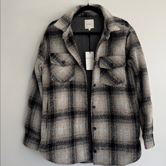 Thread & Supply Plaid Shacket - Picture 3 of 5